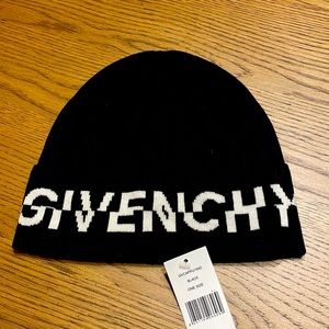 Givenchy Logo Wool Beanie Brand New